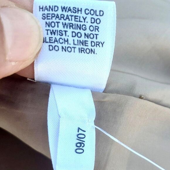 Prom Dress XS Express Gold Sequin Satin Strapless Mod 60s Cocktail - Picture 9 of 12